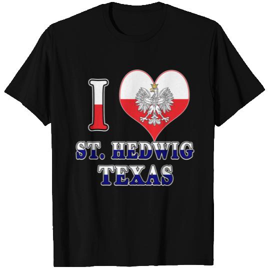 I Heart Love St. Hedwig Texas T-shirt