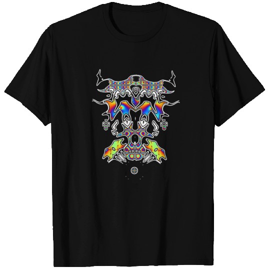Black Magic Psychedelic Face 1 T-shirt