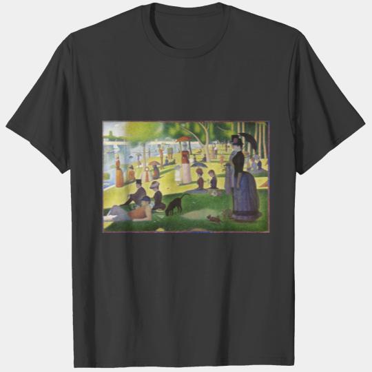Georges Seurat A Sunday on La Grande Jatte Polo T-shirt