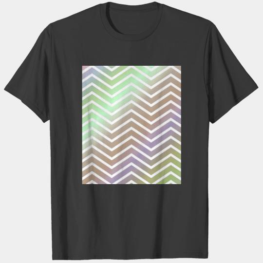 ombre zigzag chevron  03 T-shirt