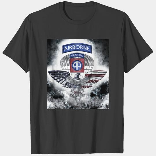 82nd Airborne Division Explosive Design T-shirt