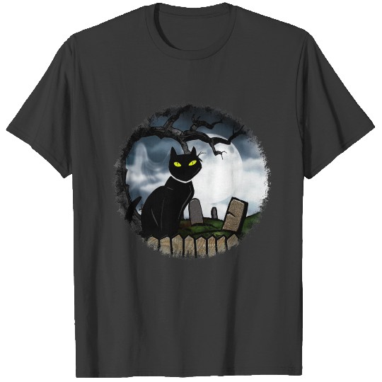 Hallows Graveyard Halloween T-shirt