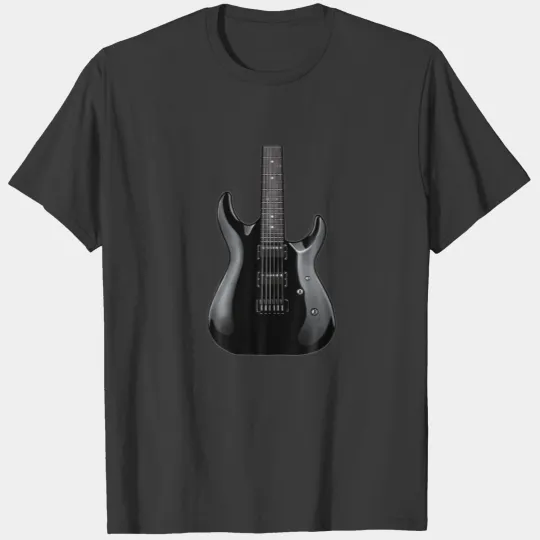 Metal Electric Guitar For Men Rock N Roll Band Mus T-shirt