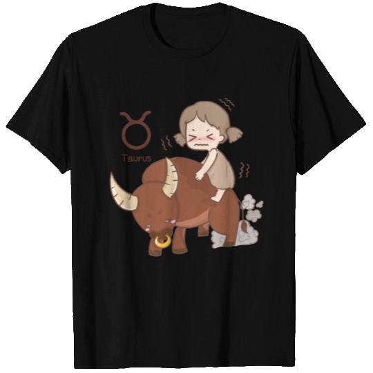 Cute Taurus Zodiac Sign T-shirt