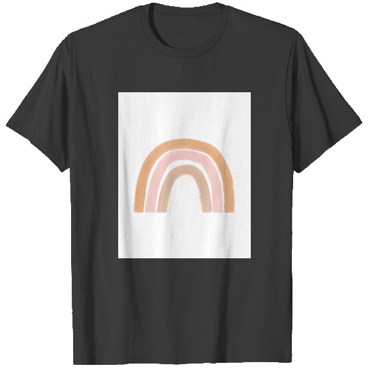 Modern Rainbow Neutral Palette Polo T-shirt