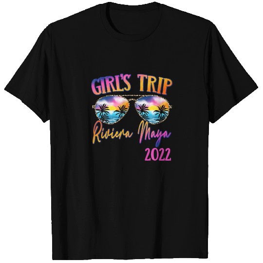 Girls Trip Riviera Maya Mexico 2022 Sunglasses Sum T-shirt