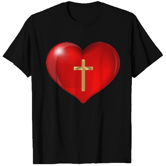Cross and Heart T-shirt