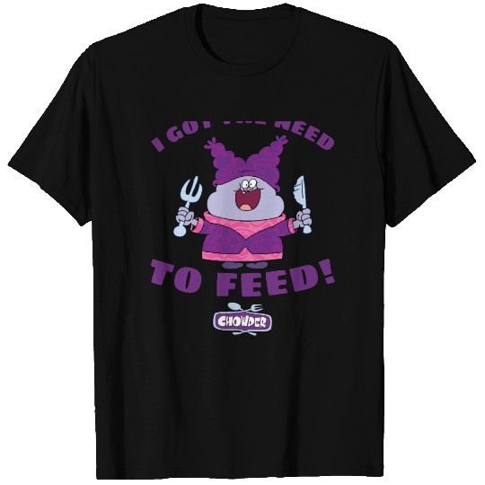 Chowder With Fork and Knife T-shirt