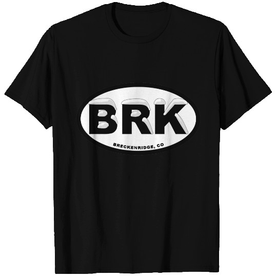 Breckenridge Snow Oval Logo T-shirt