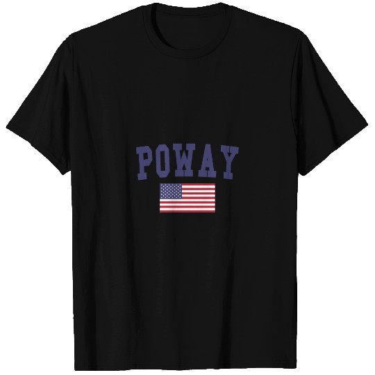 Poway US Flag T-shirt