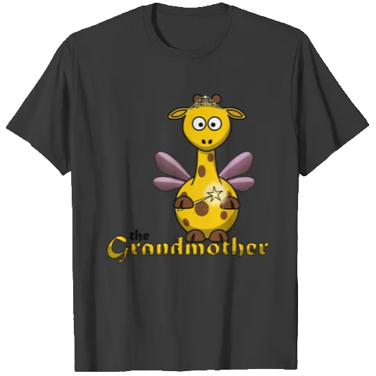 The Grandmother Giraffe Fairy Godmother T-shirt