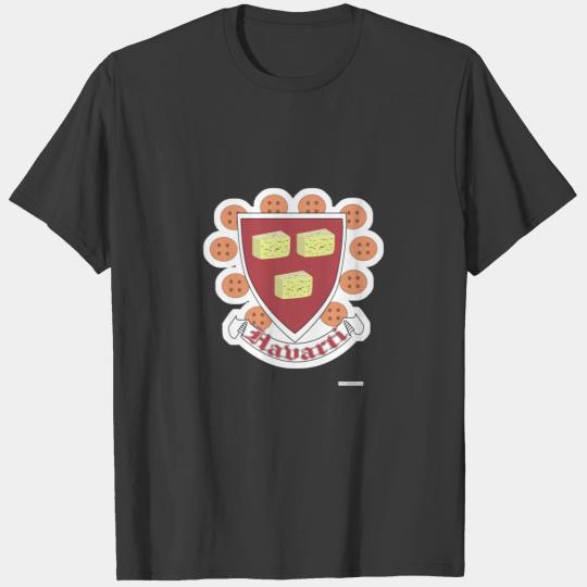 Havarti University Cheesy College Student Motto T-shirt