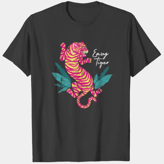 Easy Tiger Retro Hip Fashion Trendy Apparel Gift T-shirt