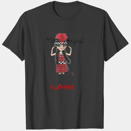 The Original Flapper Cute 1920s Doll T-shirt