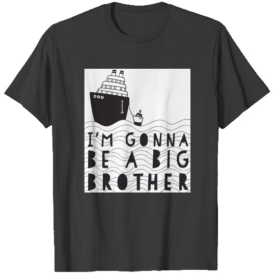 Pregnant: I'm gonna be a piglet brother T-shirt