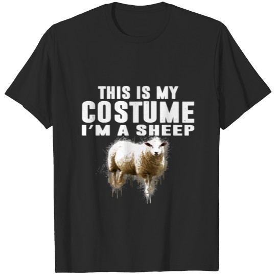Discover Sheep - This Is My Costume I'm A Sheep Halloween T-shirt