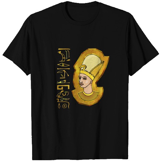 Pharaoh Hieroglyphics Egyptian Folk Art T-shirt
