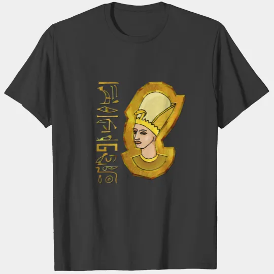 Pharaoh Hieroglyphics Egyptian Folk Art T-shirt