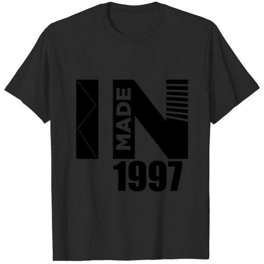 Discover Made In 1997 Birthday Designs T-shirt