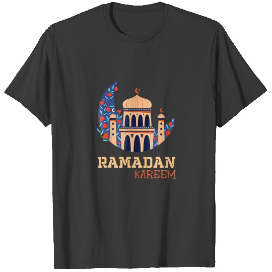 Eid Mubarak Ramadan Kareem Happy Islamic Fasting D T-shirt