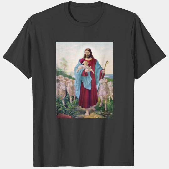 Christ The Good Shepherd Bernard Plockhorst 1878 Sleeveless T-shirt