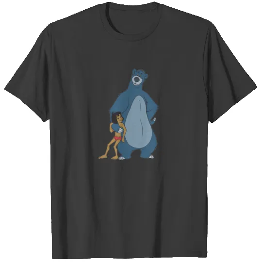 Discover Jungle Book Baloo and Mowgli standing Disney T-shirt