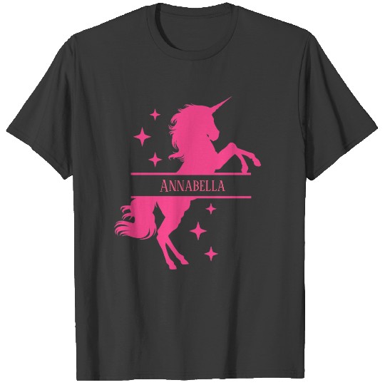 cute girls unicorn fantasy add T-shirt