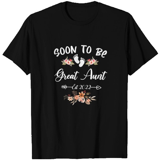 Soon To Be Great Aunt Gender Reveal T-shirt