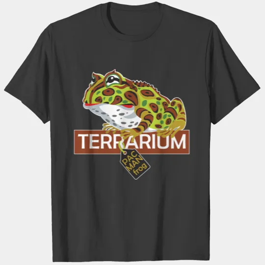pac-man horned frog T-shirt