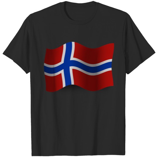 Norway Waving Flag Polo T-shirt