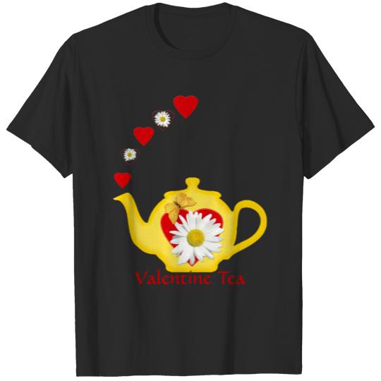 Valentine Tea Party Daisy T-shirt