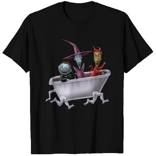 Oogie's Boys | Lock, Shock & Barrel in Bathtub T-shirt