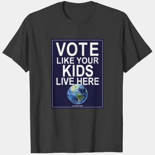 Baseball 3/4 sleeve- Vote Like Your Kids Live Here T-shirt