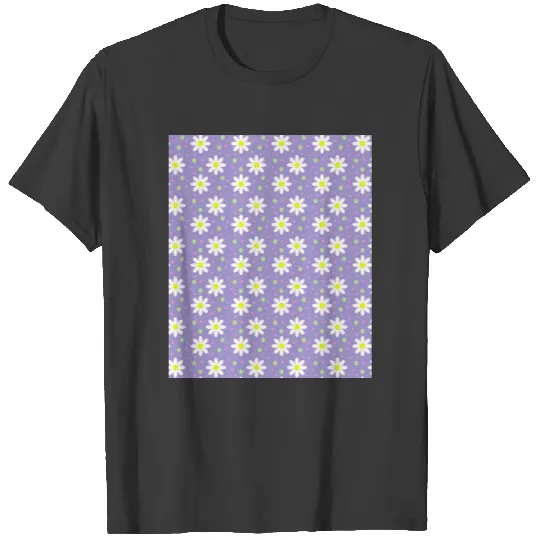 daisy dots violet T-shirt