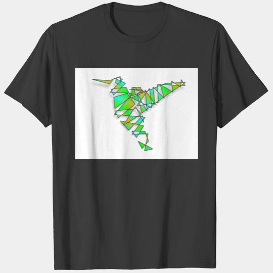 Abstract Hummingbird T-shirt