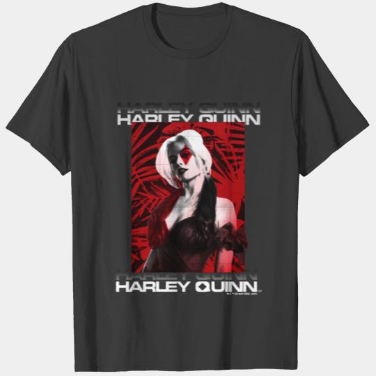 The Suicide Squad | Harley Quinn Red Fern Portrait T-shirt