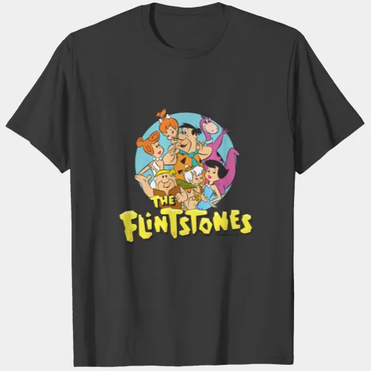 The Flintstones and Rubbles Family Graphic T-shirt