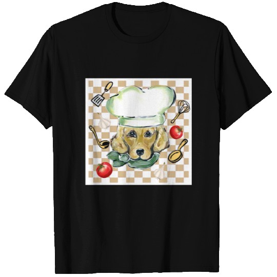 GOLDEN RETRIEVER CHEF T-shirt