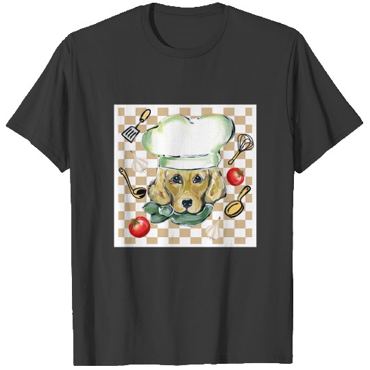 GOLDEN RETRIEVER CHEF T-shirt