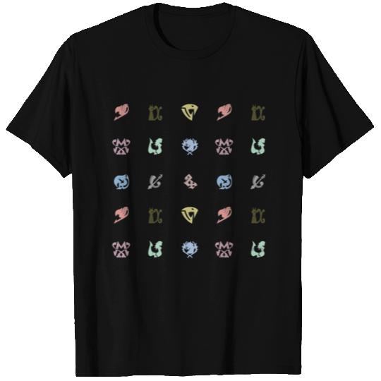 Fairy Tail Guild Symbols design T-shirt