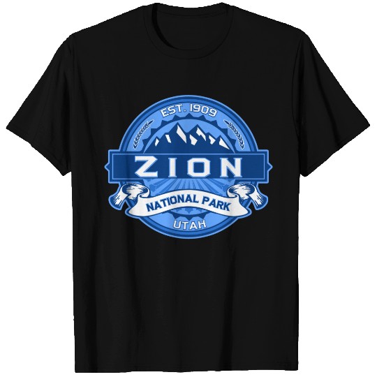 Zion Blue Logo For Dark T-shirt
