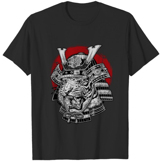 Japanese Tiger Samurai T-shirt