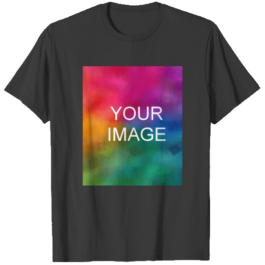 Custom Cardinal Red Add Image Logo Template T-shirt