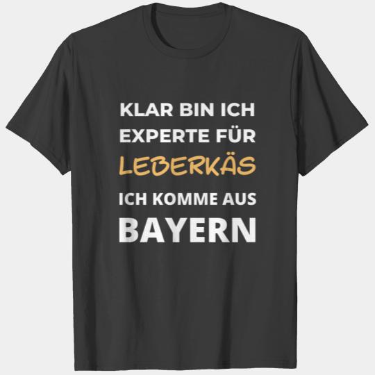 Leberkäs Expert from Bavaria Leberkas Meatloaf T-shirt