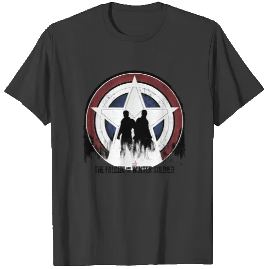 Falcon & Winter Soldier Shield Silhouettes T-shirt
