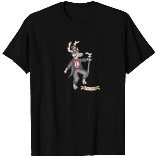 Prancer  (charcoal heather) T-shirt