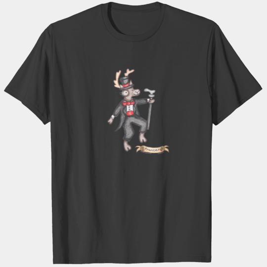 Prancer  (charcoal heather) T-shirt