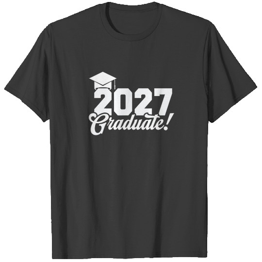 Class Of 2027 Graduate T-shirt