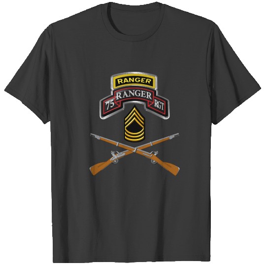 75th Ranger Regiment "Master Sergeant " T-shirt