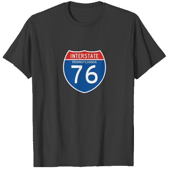 Interstate Sign 76 - Pennsylvania T-shirt